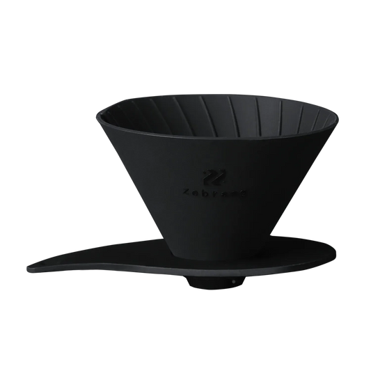 Hario V60 Zebrang sammenleggbar kaffebrygger i silikon. STR 02.