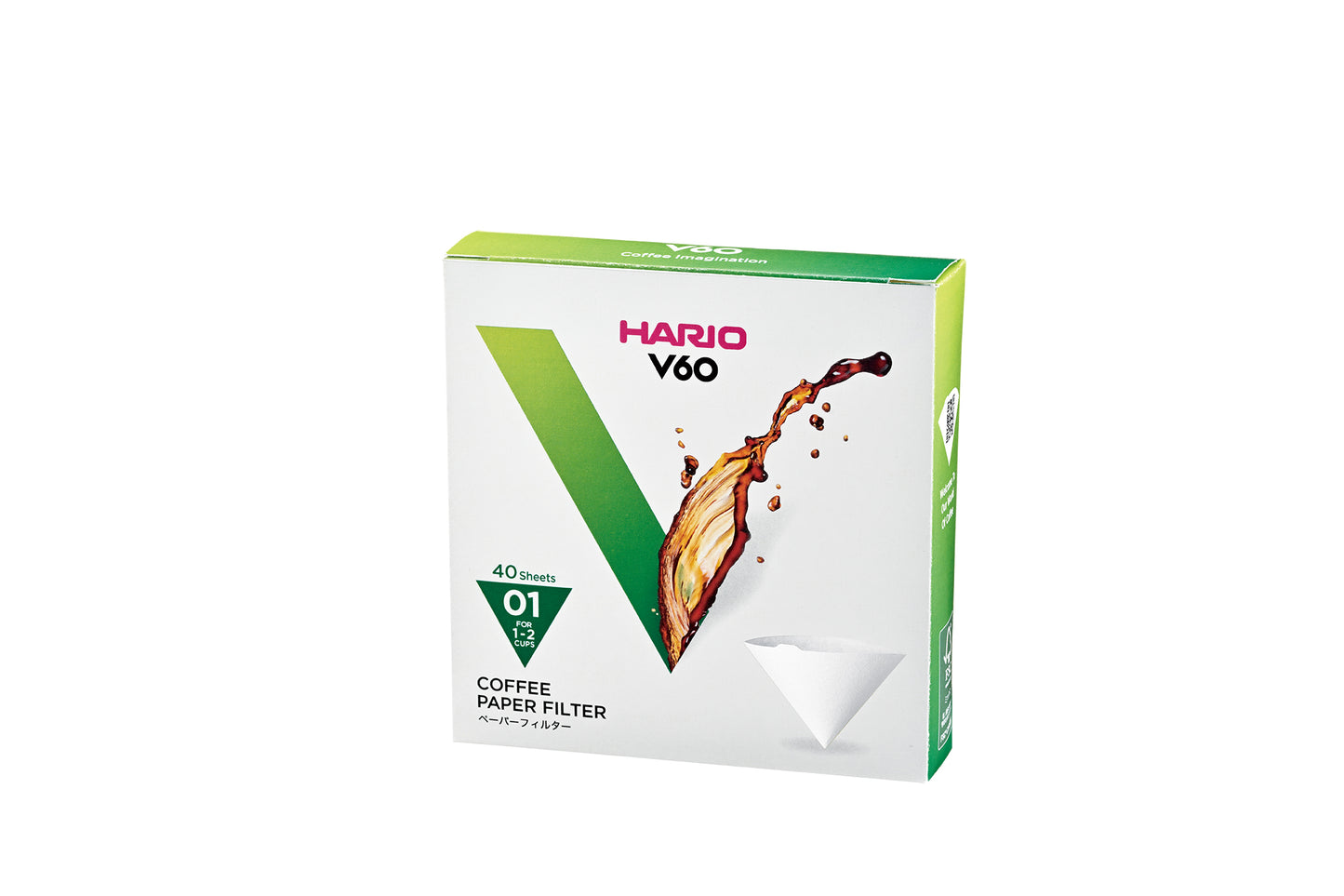 Hario V60 filter 40 pakk - 01