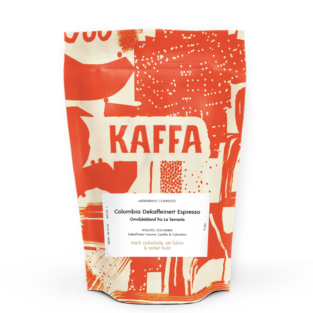 KAFFA- Colombia, dekaffeinert. Espresso