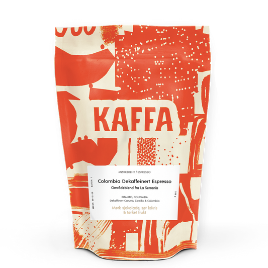 KAFFA- Colombia, dekaffeinert. Espresso