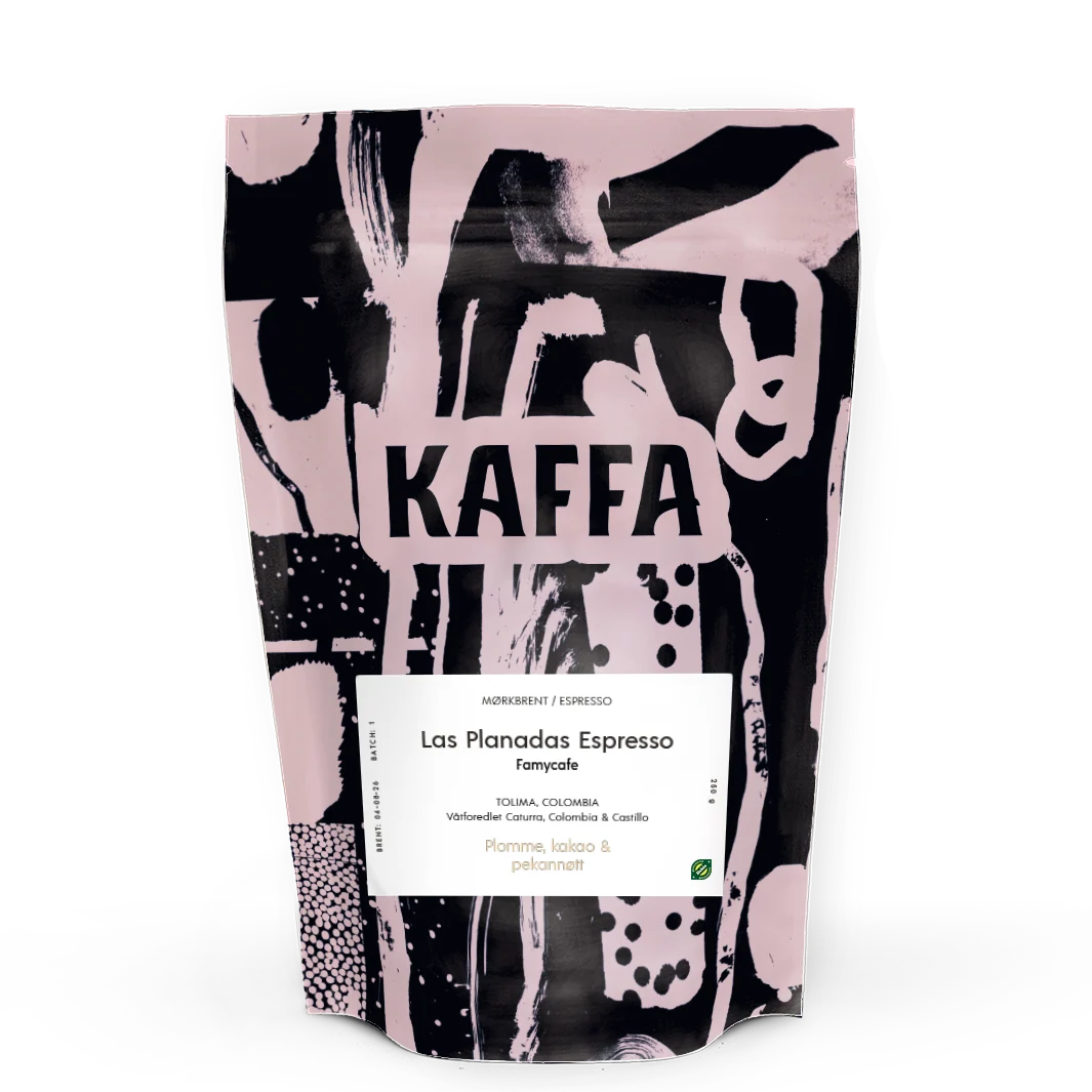 KAFFA - Colombia Las Planadas Økologisk Espresso