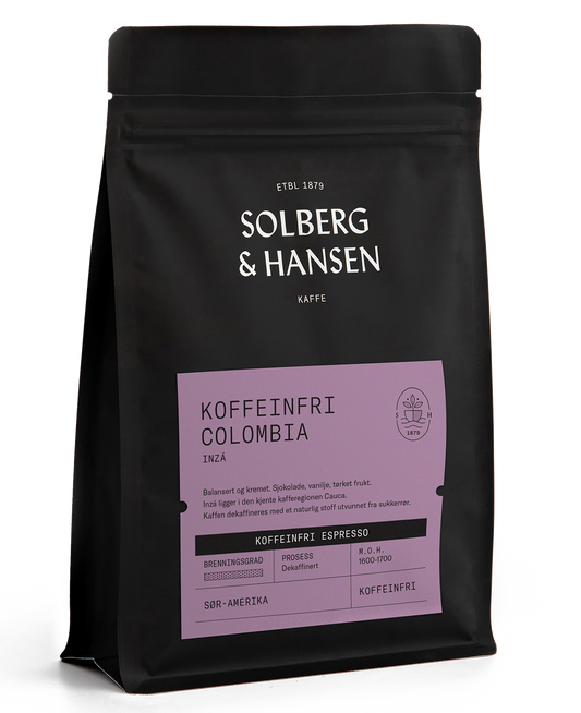 S&H - Koffeinfri, Colombia Inzá. Espresso